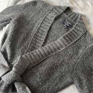 Abercrombie Knit Cardigan with belt and pockets